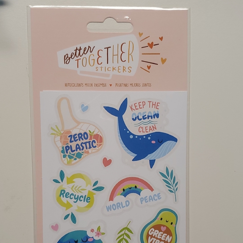 Better Together Eco-Friendly Stickers